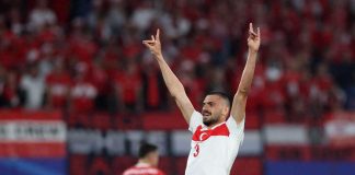 Euro 2024, Demiral squalificato 2 partite per gesto lupi grigi