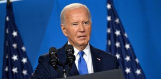 Biden e la conferenza, prima risposta e confonde Harris con Trump
