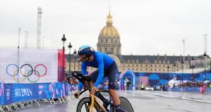 Ganna argento nella crono, prima medaglia italiana a Parigi