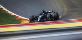 Gp Belgio, Russell vince e doppietta Mercedes: Ferrari giù dal podio