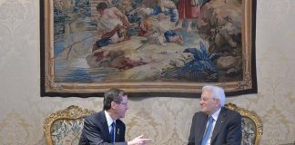 Herzog a Roma, centro storico blindato e sit in di protesta per Gaza