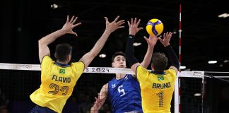 Volley, l’Italia parte bene: 3-1 al Brasile grazie a un implacabile Michieletto