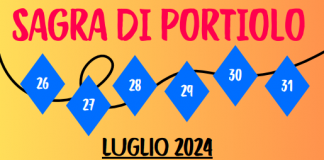 Dal 26 al 31 luglio torna la Sagra di Portiolo