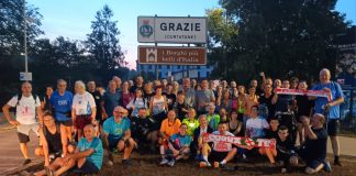 Da Casaloldo a Grazie, emozionante pellegrinaggio notturno per 115 partecipanti