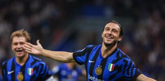 Inter-Lecce 2-0, gol di Darmian e Calhanoglu