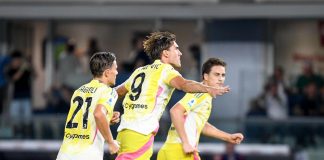 Verona-Juve 0-3, doppietta Vlahovic e gol di Savona: bianconeri primi da soli