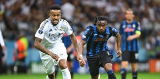 Supercoppa, Real Madrid-Atalanta 0-0 alla fine del primo tempo