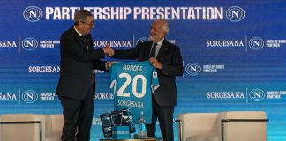 Acqua Sorgesana è il nuovo Back of Shirt Partner del Napoli