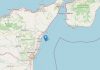 Scossa di terremoto di magnitudo 3.3 al largo della Costa Catanese