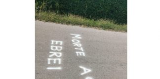 Scritta antisemita compare su una strada di Monzambano: condanna del Comune, i carabinieri indagano