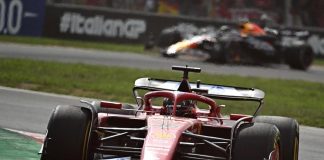 Leclerc vince il Gp d’Italia, trionfo Ferrari a Monza