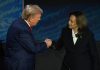 Harris-Trump, dibattito si apre con stretta di mano: il ‘Var’