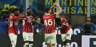 Inter-Milan 1-2, Gabbia decide il derby: vittoria rossonera