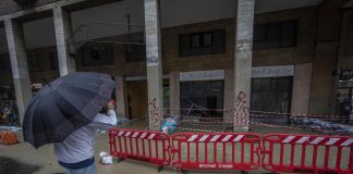 Bologna, allerta maltempo e allarme per torrente Savena