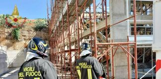 Enna, crolla solaio di edificio in costruzione: feriti 4 operai, uno è grave