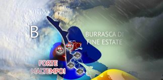 Burrasca di fine estate, fenomeni estremi e crollo termico