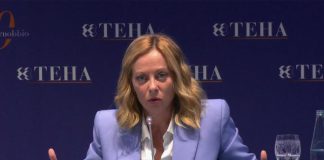 Meloni a Cernobbio: “Sangiuliano va ringraziato. Boccia? Non devo battibeccare con lei”
