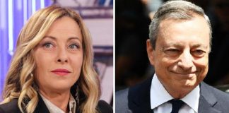 Meloni sente Draghi, incontro nei prossimi giorni a Palazzo Chigi