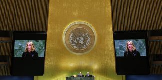 Meloni all’Onu: “Destino ci sfida, Italia pronta a fare sua parte”