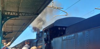 Entusiasmo alle stelle per il viaggio col treno a vapore da Mantova a Verona