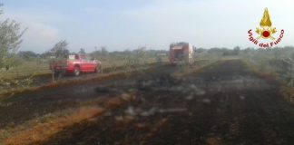 Udine, cade ultraleggero vicino al campo di volo e prende fuoco: due ustionati gravi