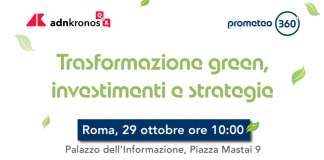 Trasformazione green, investimenti e strategie: evento Adnkronos Q&A il 29 ottobre