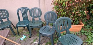 Sedie rotte e rifiuti ovunque: vandali ancora in azione alla Trattoria Isidora