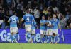 Napoli-Como 3-1, Conte tenta la fuga