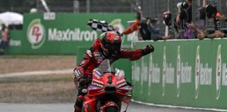 MotoGp, in Thailandia festa Bagnaia: Pecco vince e accorcia su Martin, secondo