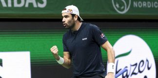 Tennis, Berrettini batte Fucsovics a Vienna. Arnaldi fuori a Basilea