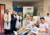 I biancorossi Artioli e Fedel testimonal di Abeo per la donazione di staminali