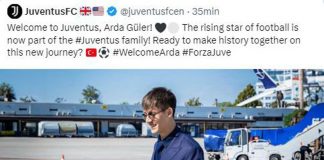 Juve annuncia: “Arriva Arda Guler”. Ma il profilo è hackerato