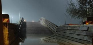 Livello del fiume in rialzo, chiuso il ponte di barche di Torre d’Oglio