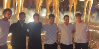 Sinner ballerino a Riad prima della finale con Alcaraz – Video