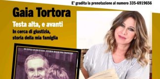 Il 13 ottobre a Buscoldo Gaia Tortora presenta il libro “Testa alta, e avanti”