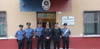 De Riggi, comandante dei carabinieri lombardi, in visita alle stazioni del Destra Secchia