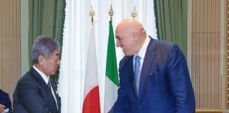 Difesa, firmato accordo tra Italia e Giappone