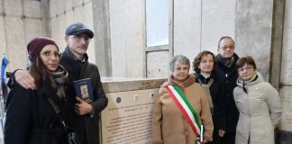 Caduti sul fronte macedone: svelata la lapide al cimitero monumentale degli Angeli