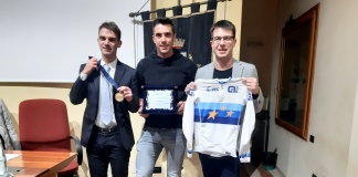 Il Comune di Suzzara omaggia il campione europeo di ciclismo Mirco Maestri