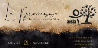Malattie rare: Aisla, campagna social ‘Una promessa per la ricerca’ – Diretta il 21 novembre dalle 19