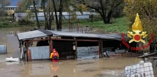 Maltempo a Rieti, raffiche di vento e pioggia: danni, crolli e allagamenti