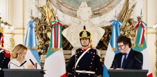 Meloni in Argentina, Milei spinge ‘asse sovranista’. La premier: “Insieme per Occidente”