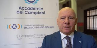 Bullismo, Minerdo: “Porteremo il messaggio dei campioni dello sport all’interno delle scuole”