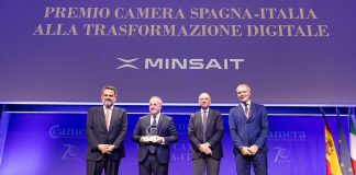 Minsait premiata dalla Camera di commercio di Spagna come azienda dell’anno