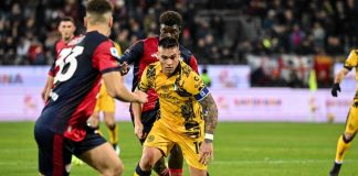 Il Cagliari resiste un tempo, poi l’Inter cala il tris