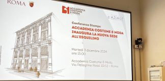 Roma, inaugurata la nuova sede dell’Accademia Costume e Moda all’Esquilino