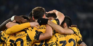 Lazio-Inter 0-6, valanga nerazzurra all’Olimpico