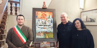 Folla in municipio a Sabbioneta per il “Silenzio” donato dall’artista Cinzia Quadri