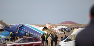 Aereo precipitato in Kazakistan, Turchia indaga: nominata commissione di esperti