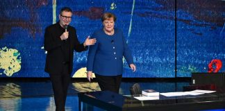 Angela Merkel, ecco perché Trump non mi ha stretto mano: retroscena a ‘Che tempo che fa’